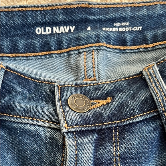 Old Navy Like New Bootcut Jeans Size 4 - Picture 2 of 2